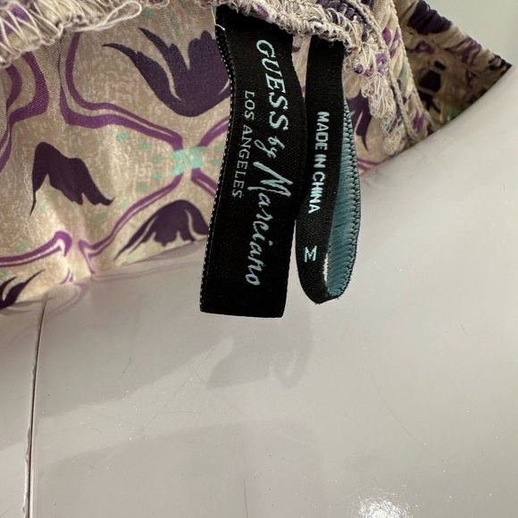 Guess by Marciano Lavender and Cream Blouse - Picture 3 of 5